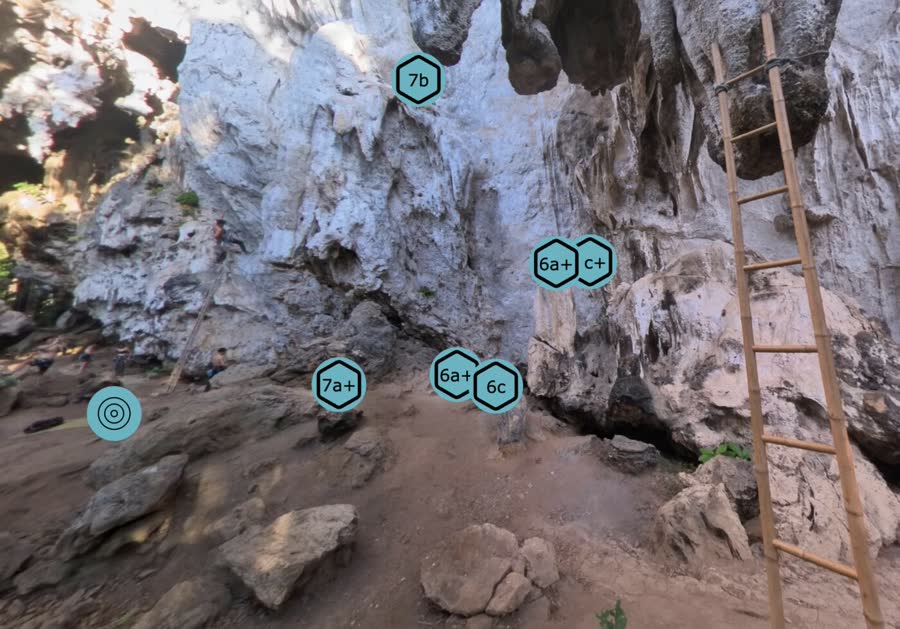 360° topo preview of North Wall